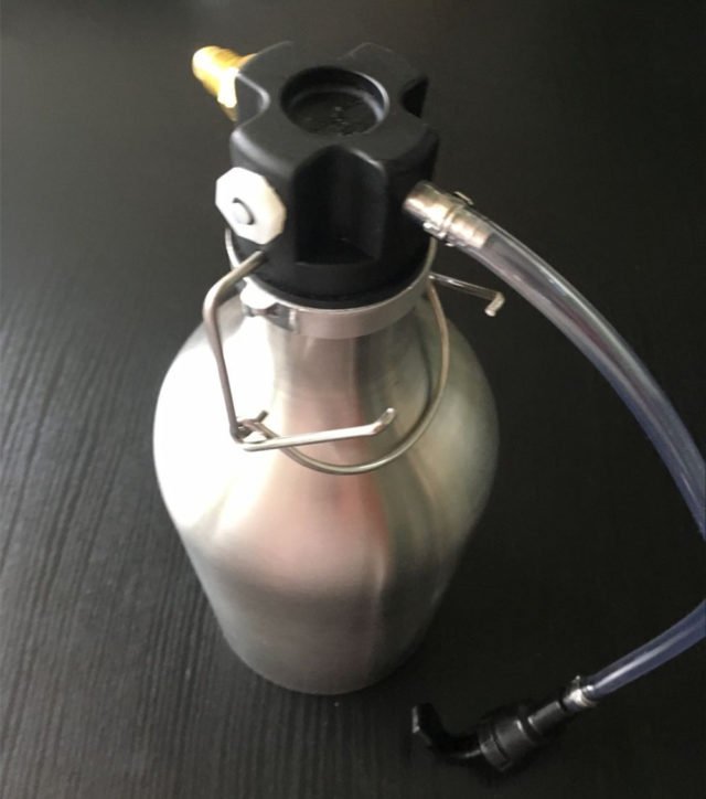 Flip Top Growler Dispenser